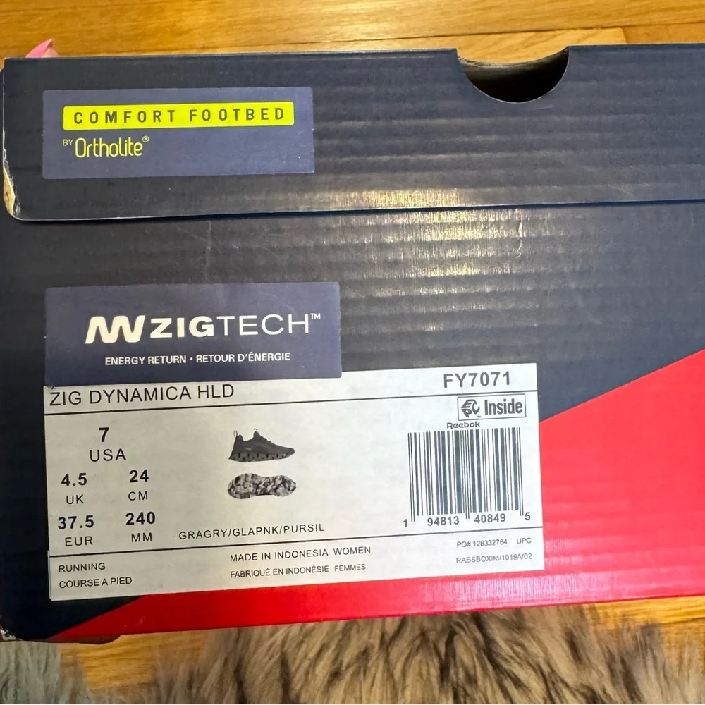 🚫SOLD🚫Reebok Zig Dynamica Sneaker - Women’s size 7 - Picture 6 of 7